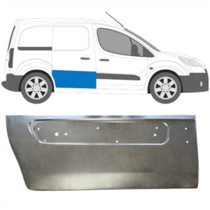 Citroen Berlingo sliding door repair panel (right)